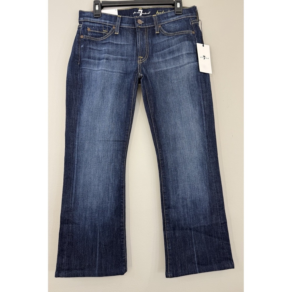 7 For All Mankind Original Bootcut Jeans Women's 28 Short Inseam NWT